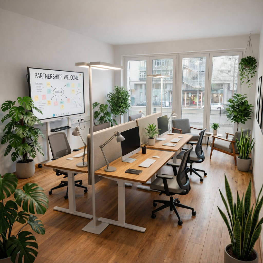 Performance Space Stuttgart - Teambüro (Zusammenarbeit)